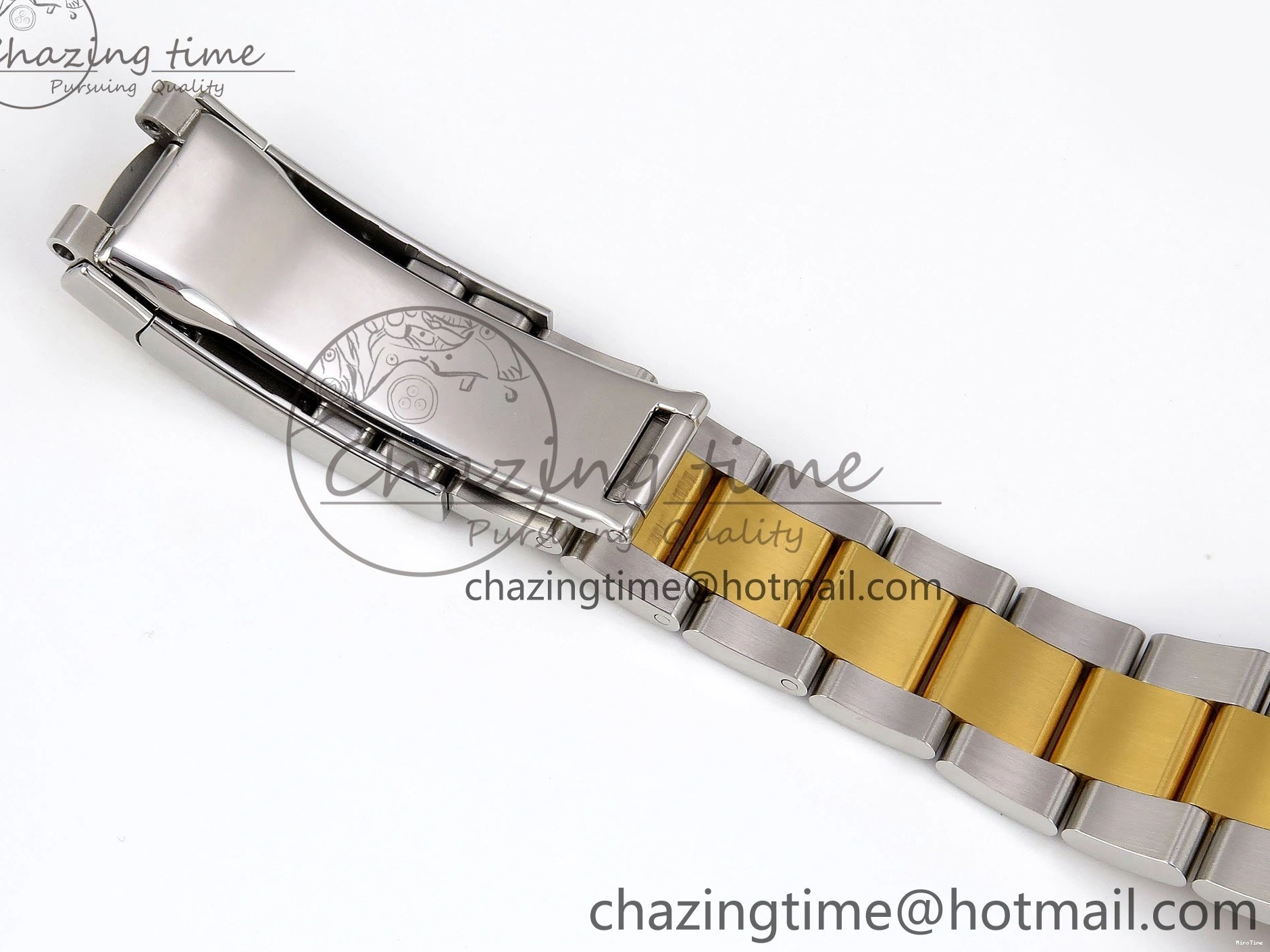 MiroTime 0131 DateJust 41 126333 Clean 1:1 Best Edition 904L Steel Gray Dial Green Roman Marker on SS YG Oyster Bracelet VR Popular 1564